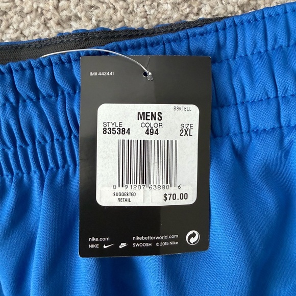 Nike Men’s Track Pants Blue Size XXL New With Tags - Picture 6 of 14